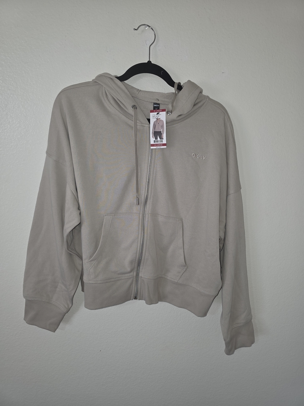DKNY Dusty Pink Zip Jacket